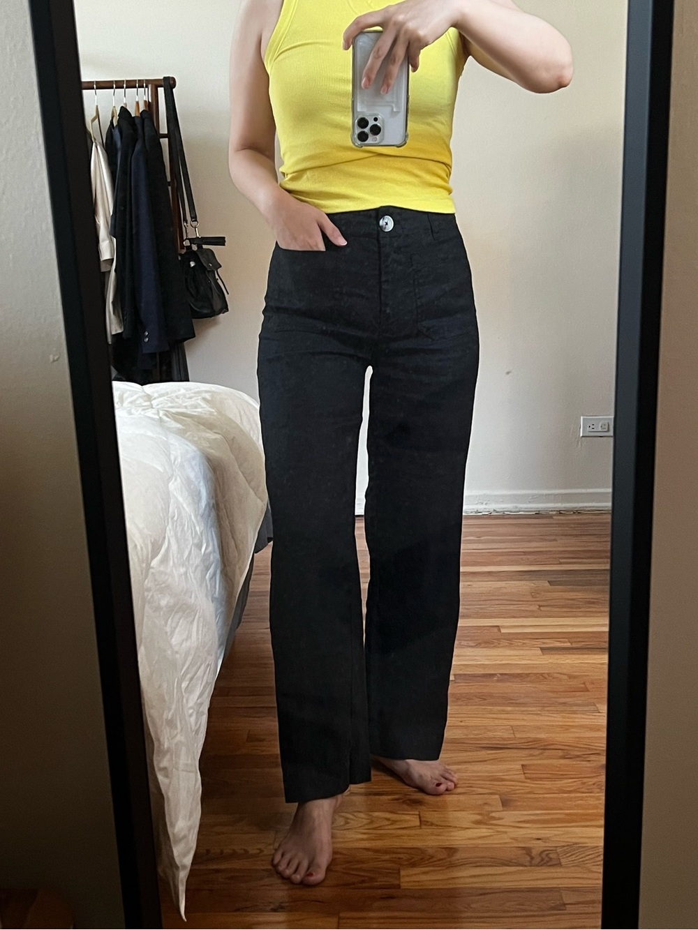 Quince Linen Wide Leg Pants